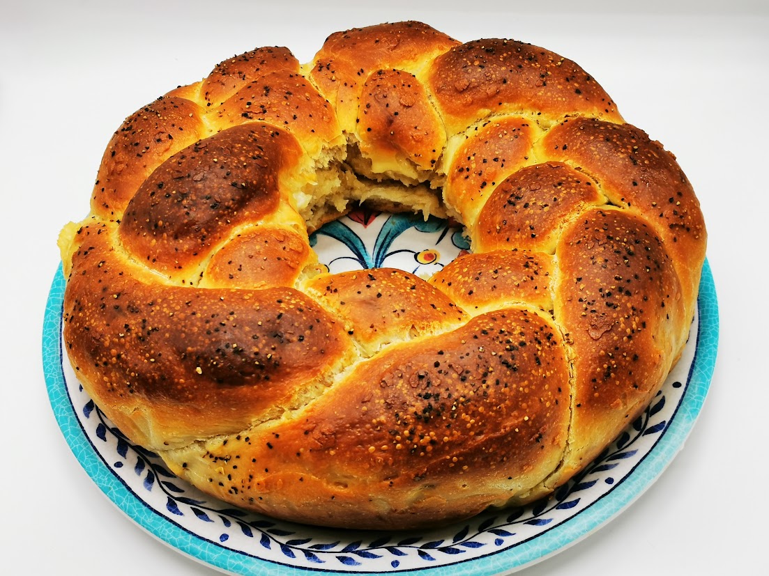 Centrotavola in pan brioche