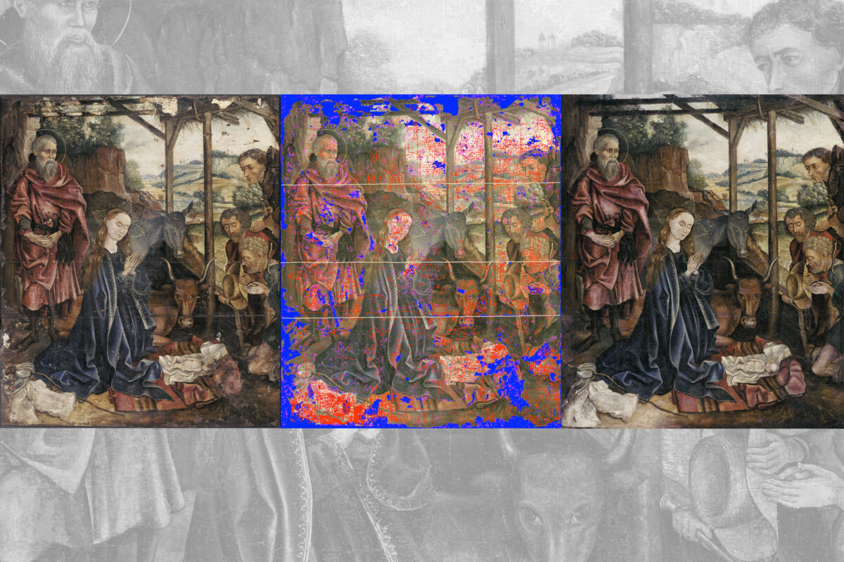 Un nuovo metodo AI per restaurare l'arte
