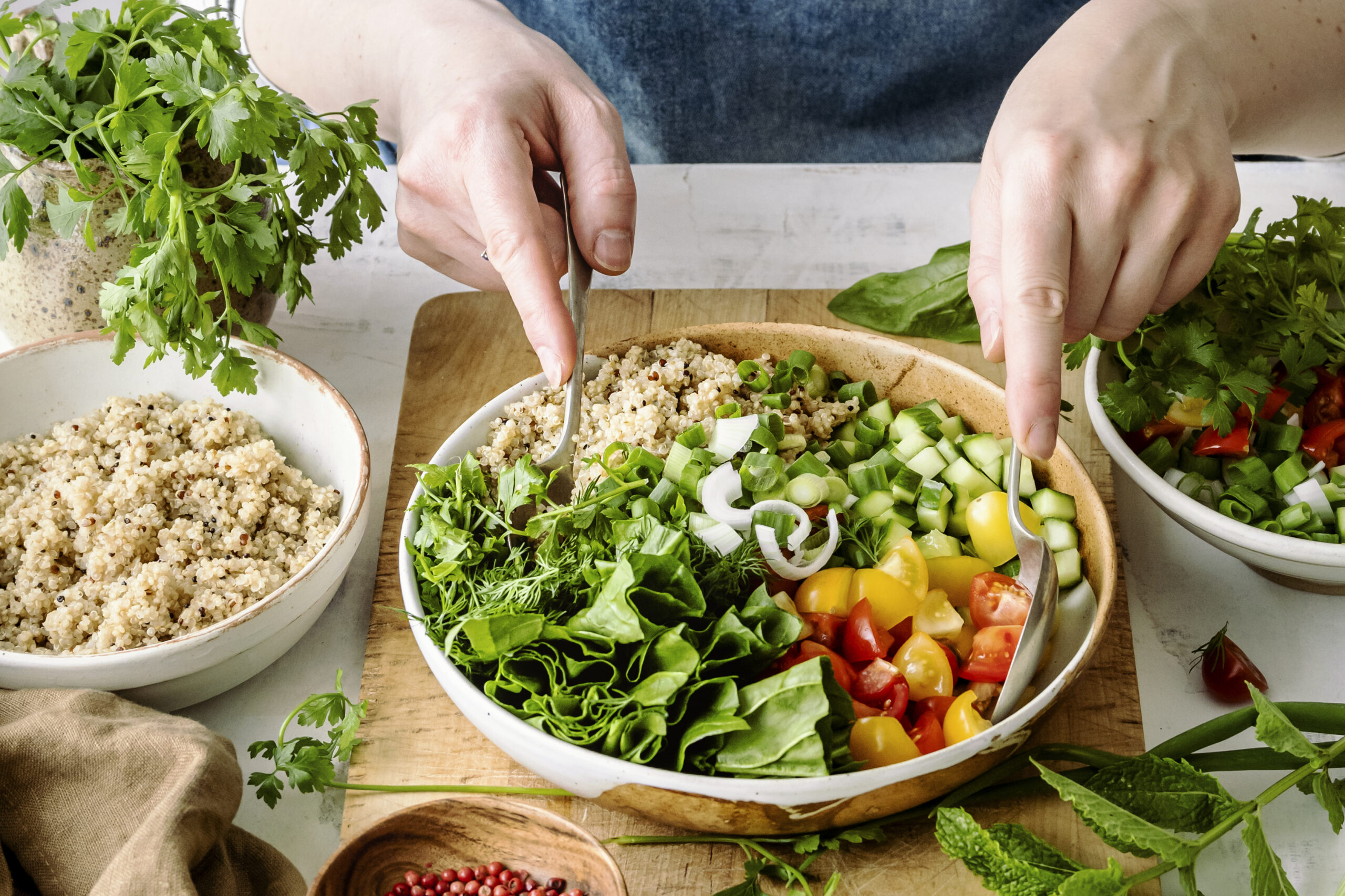 mangiare vegano al ristorante