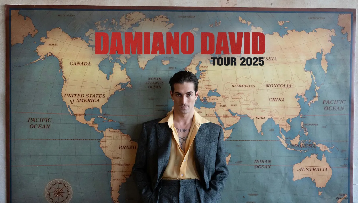 concerti rock 2025 damiano david