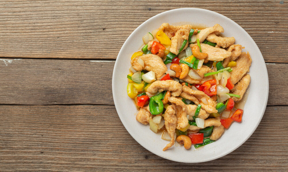 pollo alle mandorle fit