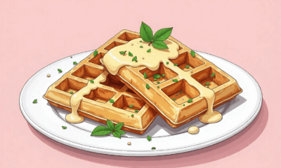 Waffle salati