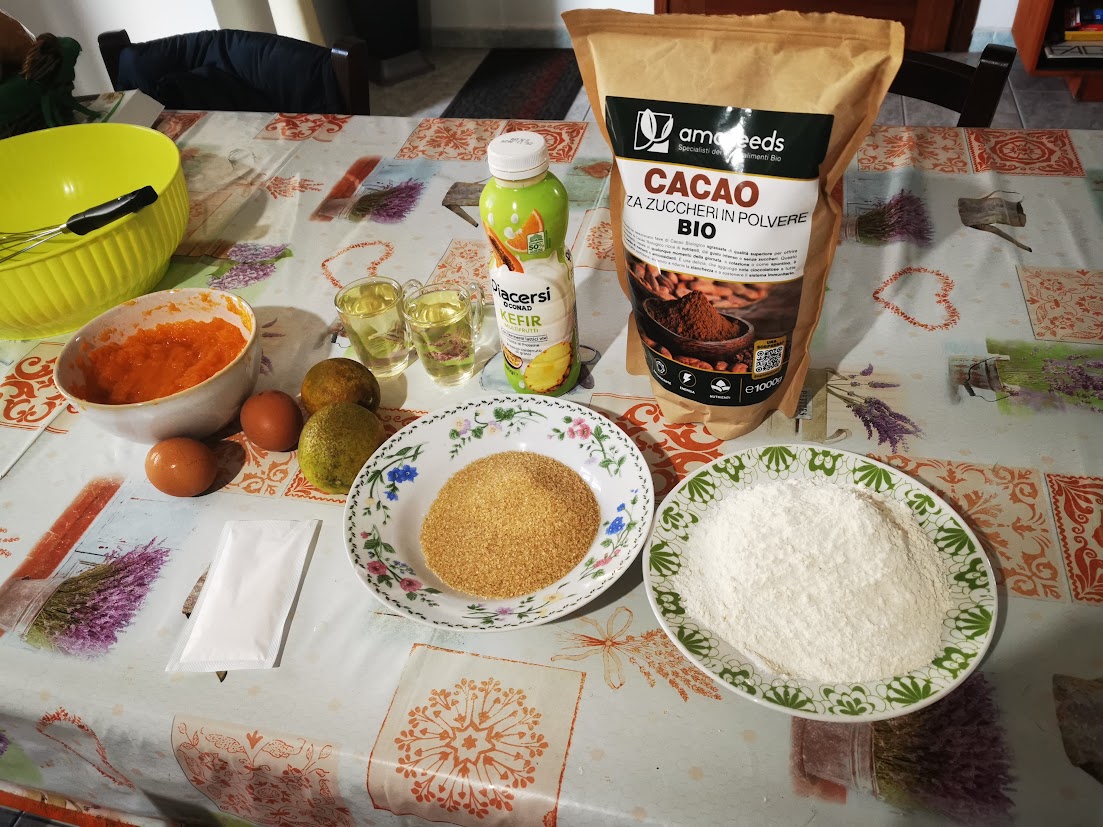 Muffin alla zucca e cioccolato
