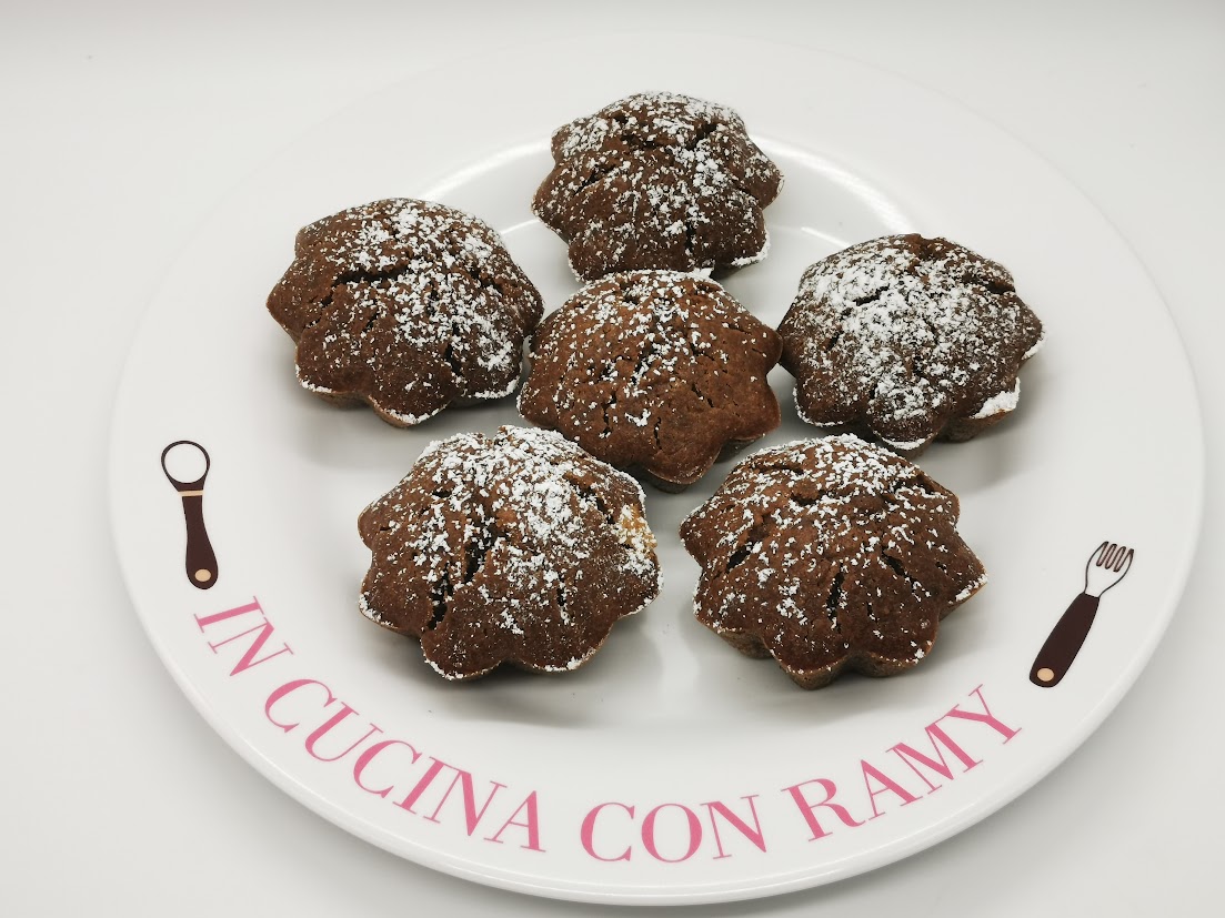 Muffin alla zucca e cioccolato
