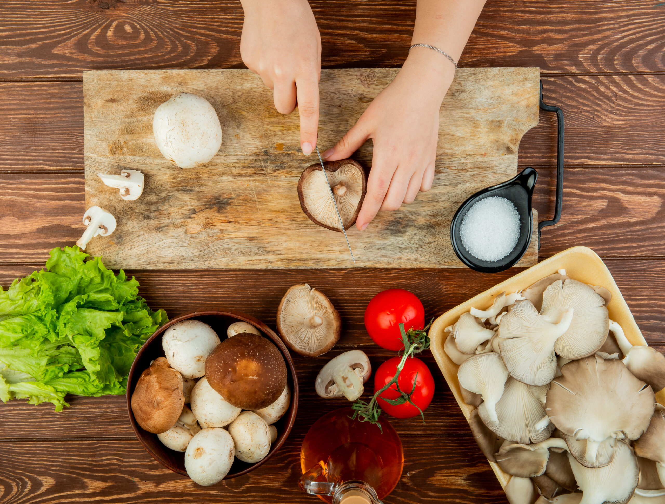 funghi in cucina