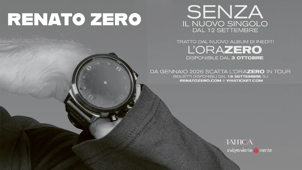 l'ora zero nuovo tour renato zero