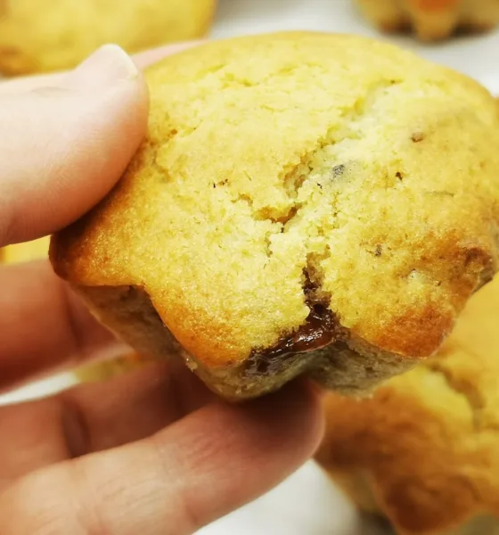 Muffin pera, limone e fragola