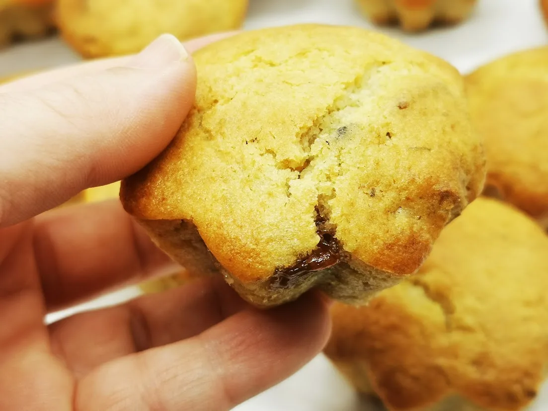 Muffin pera, limone e fragola
