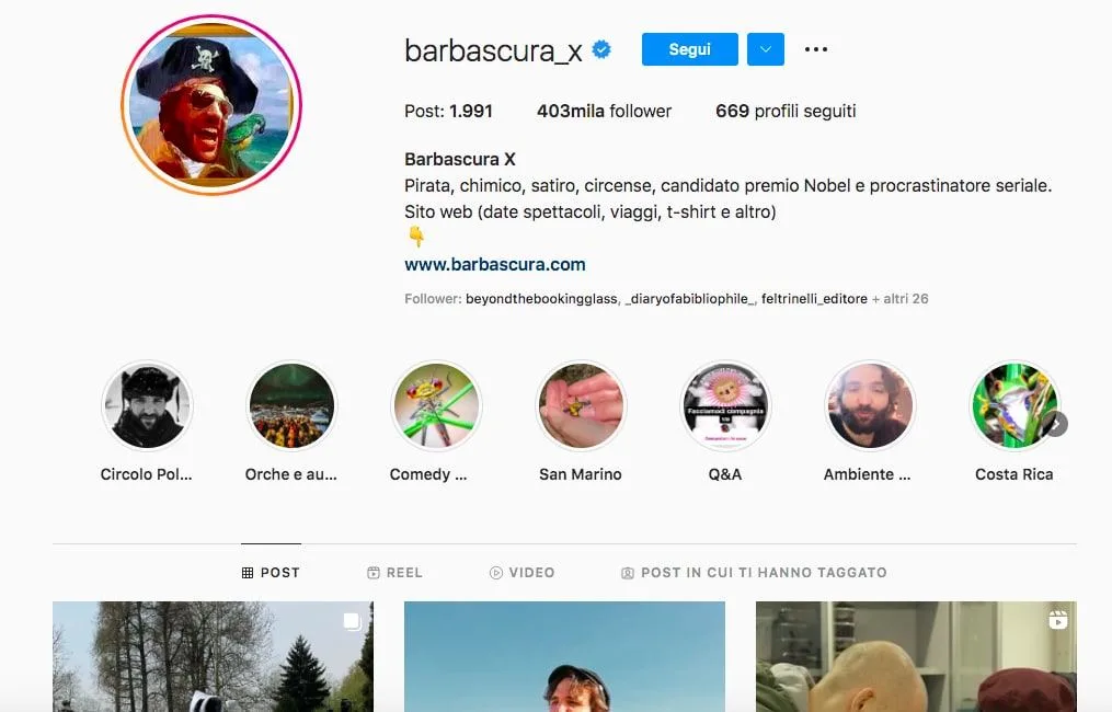 Gli influencer scientifici