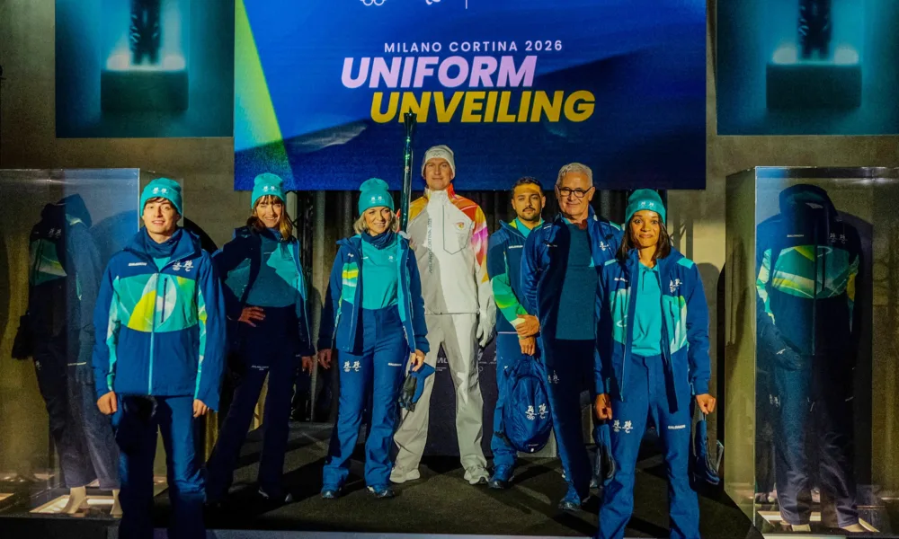 Uniformi dei volontari olimpici